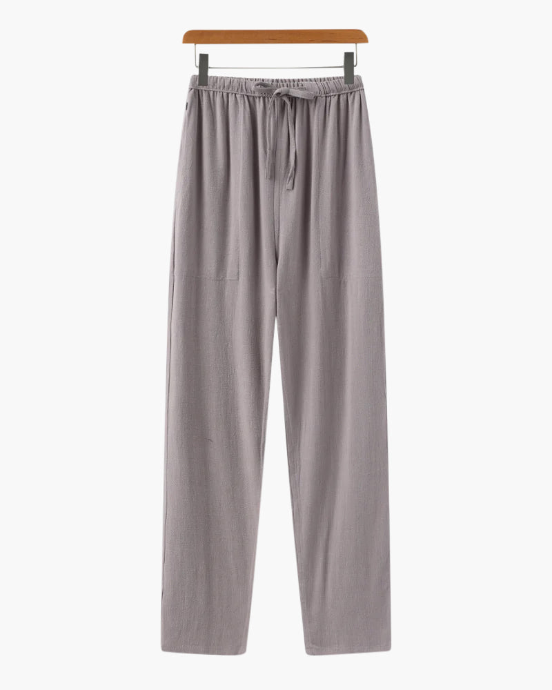 Bilbao - Pantalón de lino (corte ajustado)