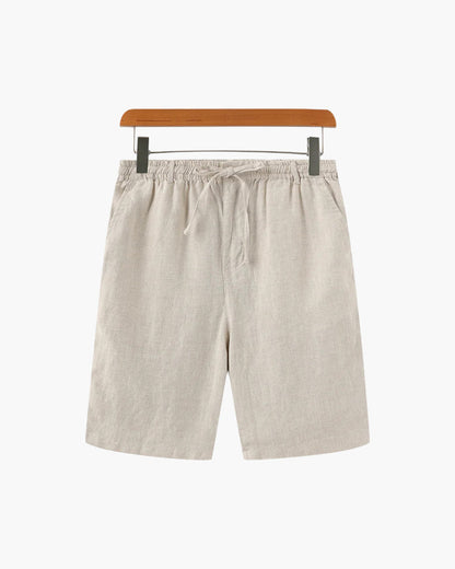 Valencia - Pantalones cortos de lino premium