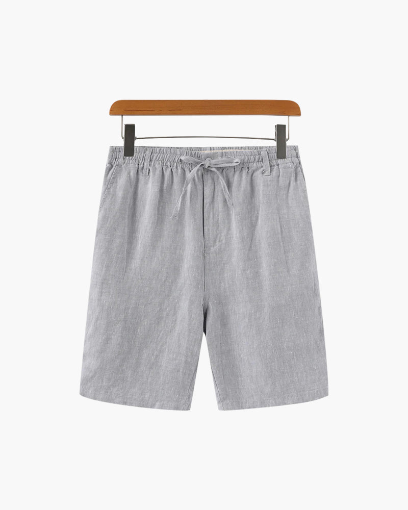 Valencia - Pantalones cortos de lino premium
